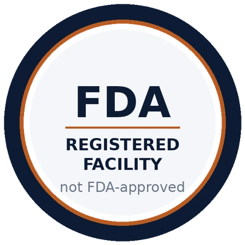 FDA-registered facility